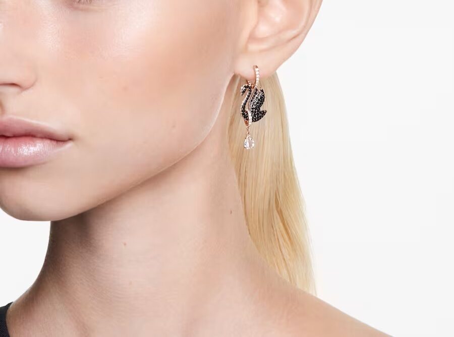 Swarovski Swan Drop-Ohrhänger 5678047 – Bild 4