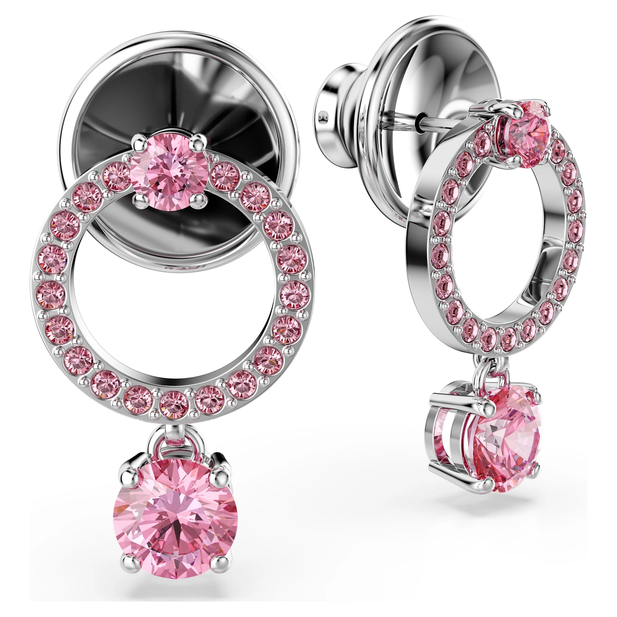 Swarovski Attract Drop-Ohrhänger Rosa 5723565 – Bild 2