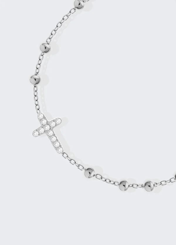 LIU JO Zartes Armband mit Kreuz LJ2756 – Bild 2