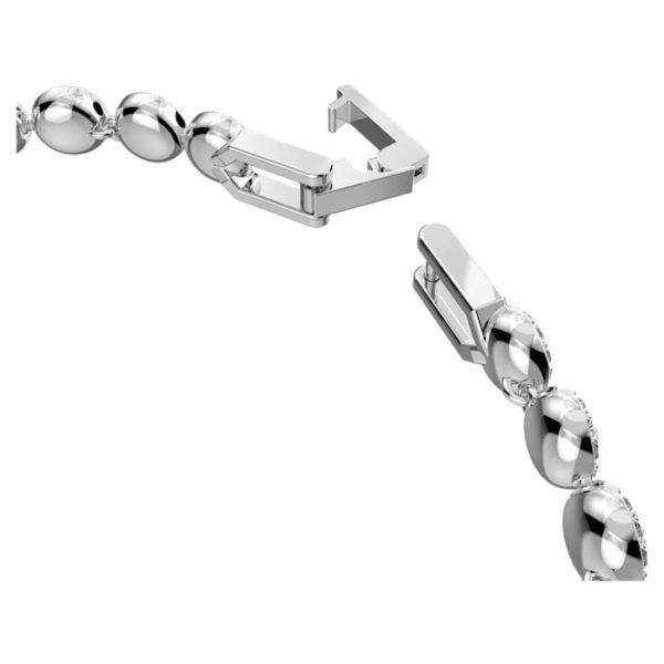 Swarovski Angelic Armband Rundschliff, Weiß, Rhodiniert 5071173 – Bild 4