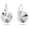 Swarovski Bella Ohrringe Rund, Klein, Weiss, Rhodiniert 5085608 – Bild 4