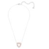 Swarovski Infinity Halskette Herz, Weiß, Metallmix 5518868 – Bild 5