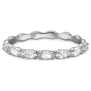 Swarovski Vittore Marquise Ring Weiss, Rhodiniert