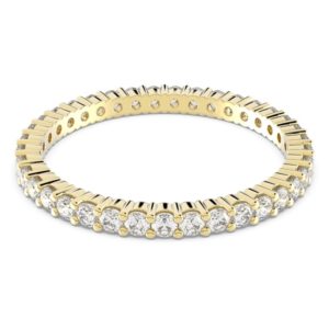 Swarovski Vittore Ring Weiss, Goldlegierungsschicht