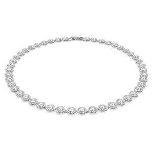 Angelic Halskette Rund, Weiss, Rhodiniert 5117703