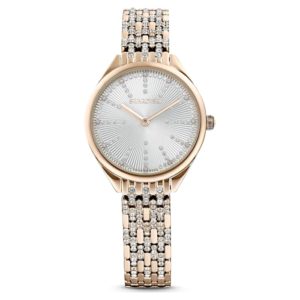 Swarovski Attract Uhr Metallarmband, Weiß, Vergoldetes Finish 5610484