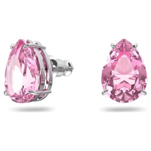 Swarovski Gema Ohrstecker Tropfenschliff, Rosa, Rhodiniert 5614455