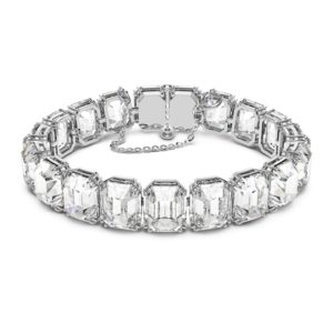 Swarovski Millenia Armband Kristalle mit Oktagon-Schliff, Weiss, Rhodiniert 5618699