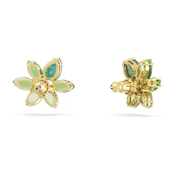 Swarovski Gema Ohrstecker Blume Grün 5658400 – Bild 5