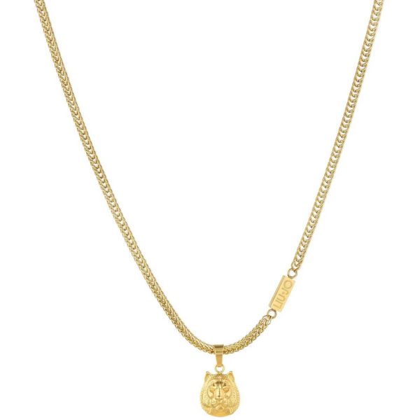 LIU.JO Halskette Löwe Goldfarbe LJ1861