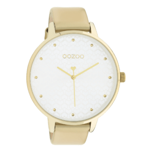 OOZOO Timepieces -Damen - Leder-Armband - Gold C11035