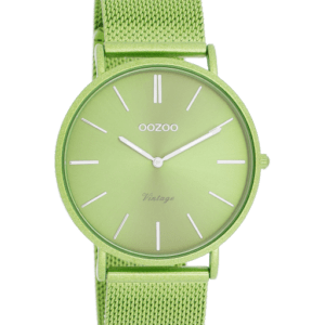 OOZOO Vintage Mesh Armband Lime Green C20330