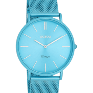 OOZOO Vintage Mesh Armband Hellblau C20331