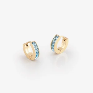 Guess Ohrringe „huggie me“ JUBE03134JW/Wassergrün