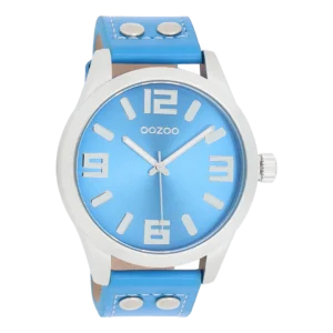 OOZOO Timepieces Blau/Silber C1076