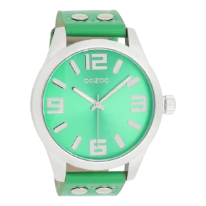 OOZOO Timepieces Grün/Silber C1077