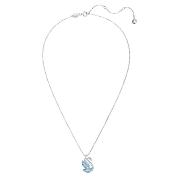 Swarovski Iconic Swan Halskette Blau 5660594 – Bild 2