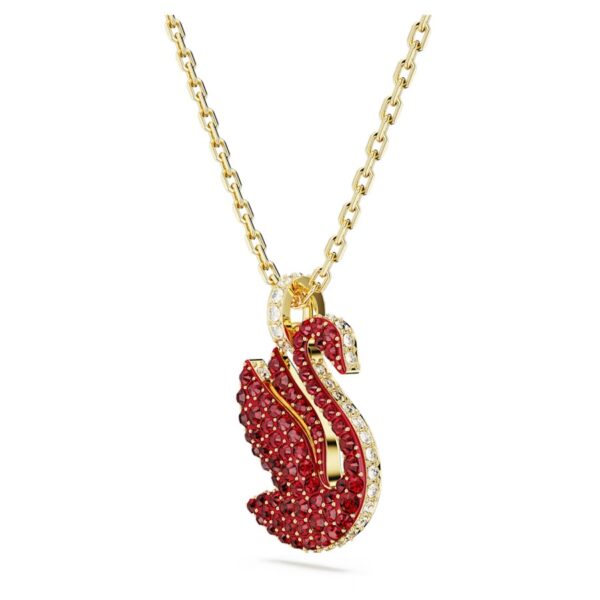Swarovski Iconic Swan Halskette Rot 5647871 – Bild 2