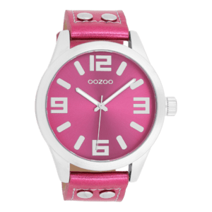 OOZOO Timepieces C1078 Pink/Metallic