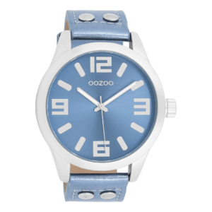 OOZOO Timepieces C1079 Blau/Metallic