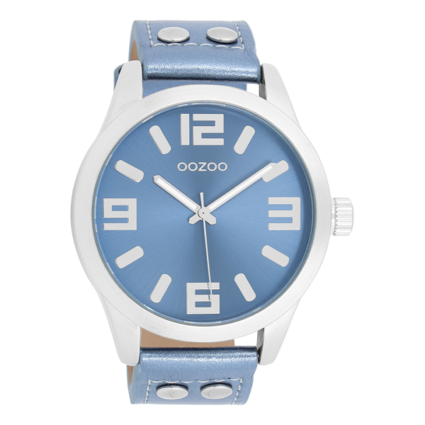 OOZOO Timepieces C1079 Blau/Metallic