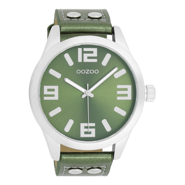 OOZOO Timepieces C1081 Grün/Metallic