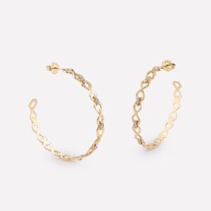 Guess Ohrringe „endless dream“ JUBE03266JW/YG