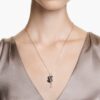 Swarovski Swan Halskette Schwarz- Roségold 5678045 – Bild 2