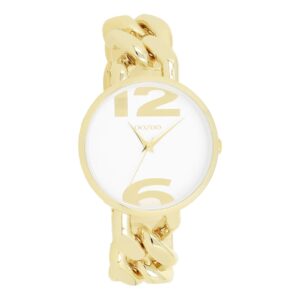 Goldfarbene OOZOO Uhr C11262