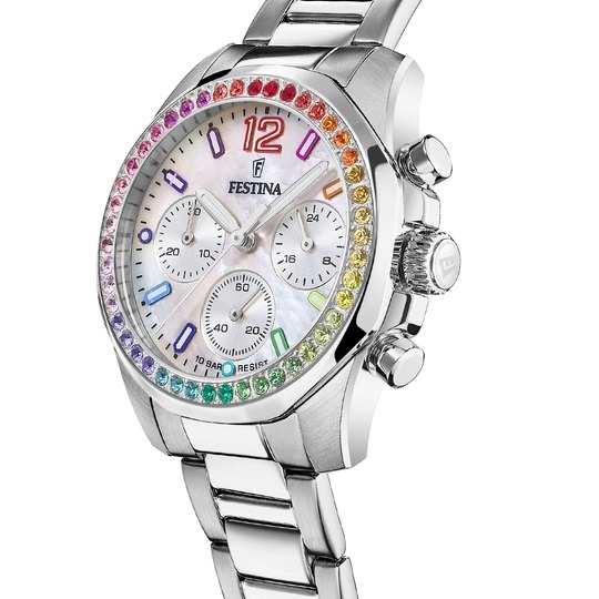 FESTINA DAMEN UHR BOYFRIEND RAINBOW F20606/2 – Bild 3