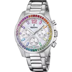 FESTINA DAMEN UHR BOYFRIEND RAINBOW F20606/2