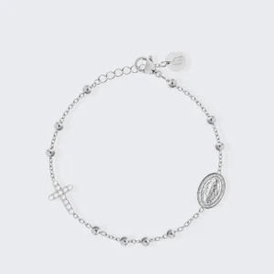 LIU JO Zartes Armband mit Kreuz LJ2756